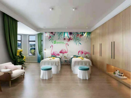 在鎮(zhèn)上開一家智能光電美膚館賺錢嗎？